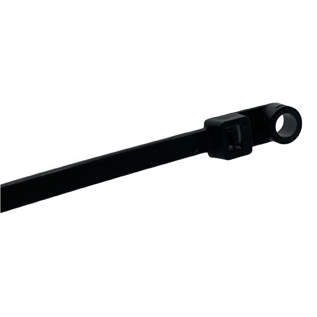 FASCETTA NYLON NERA 4,8X200 ANELLO
