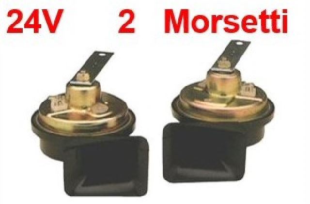 COPPIA TROMBE 24V FIAMM L+L