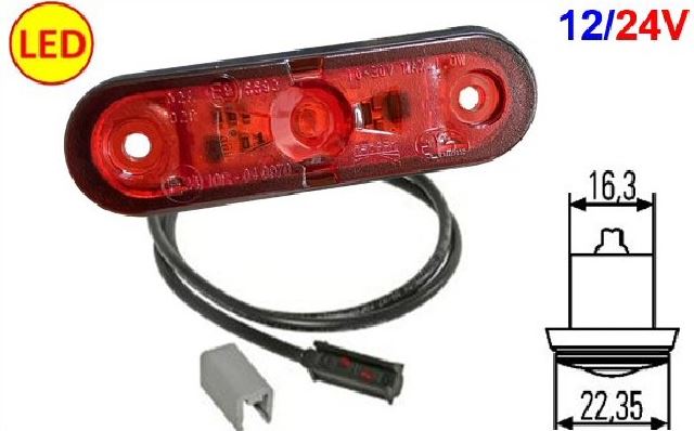 FANALE INGOMBRO POSIPOINTII ASPOCK ROSSO