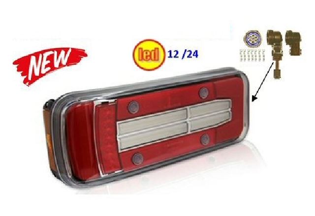 FANALE MOTRICE UNIVERSALE LED DX