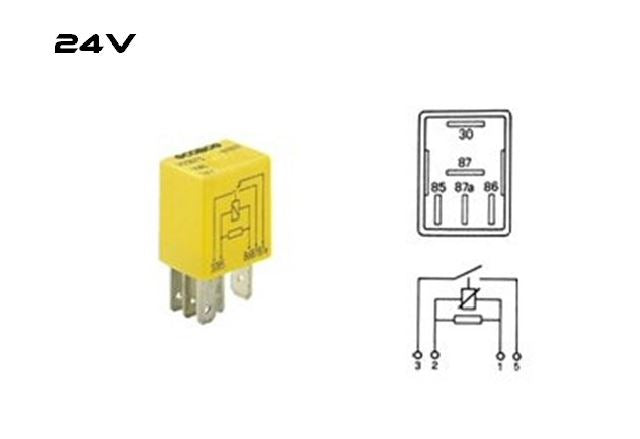 MICRORELE 24V 15A COBO IVECO