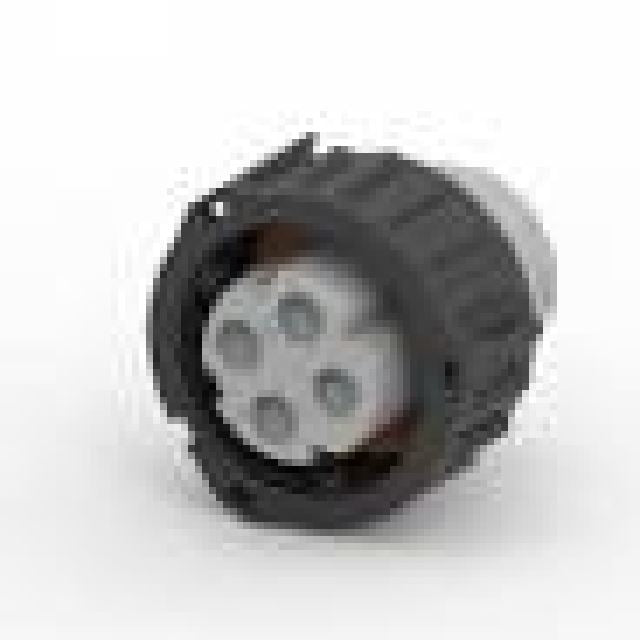 KIT CONNETTORE 4VIE PF CIRCOLARE GRIGIO