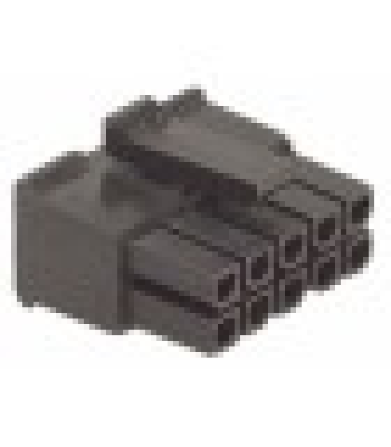 CONNETTORE MICROFIT 10VIE PF NERO