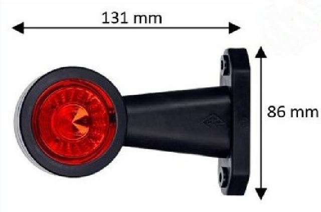 INGOMBRO CORTO 131MM 3 LED