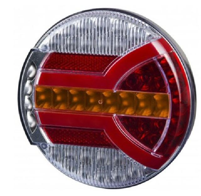 FANALE TONDO D.140 LED (5FUNZIONI)