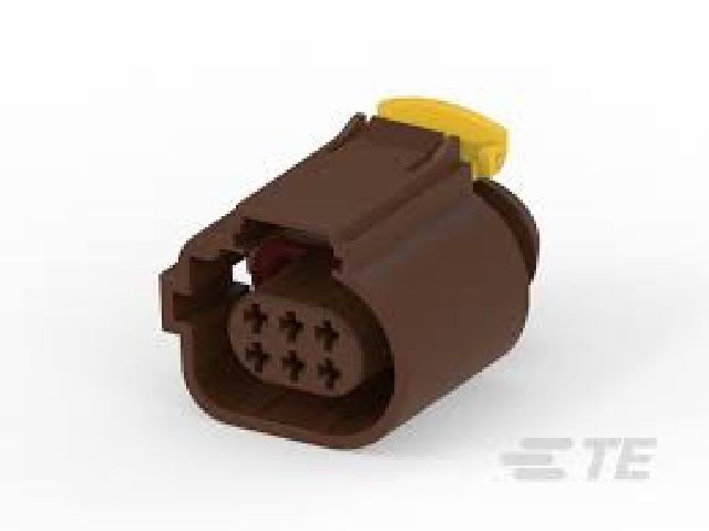 KIT CONNETTORE 6VIE PF MICROTIM.MARRONE