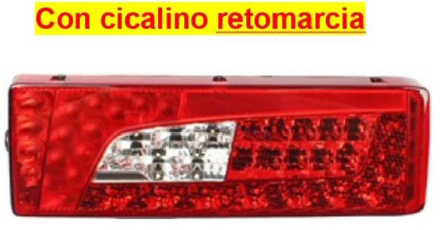 FANALE MOTRICE SCANIA DX C/CICALINO