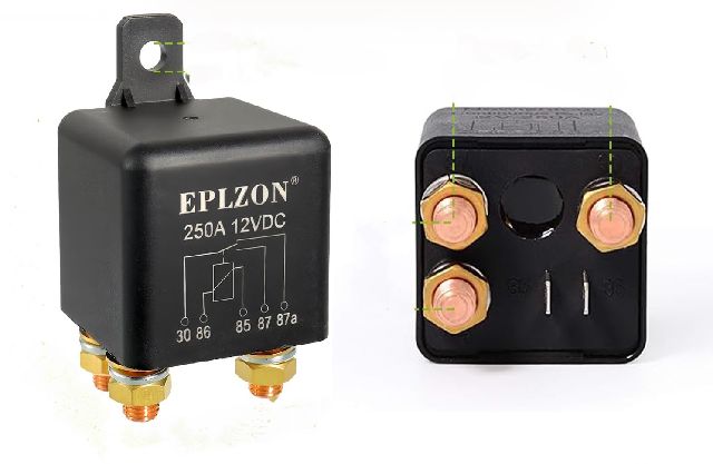 RELE 12V MEGA 250A SCAMBIO