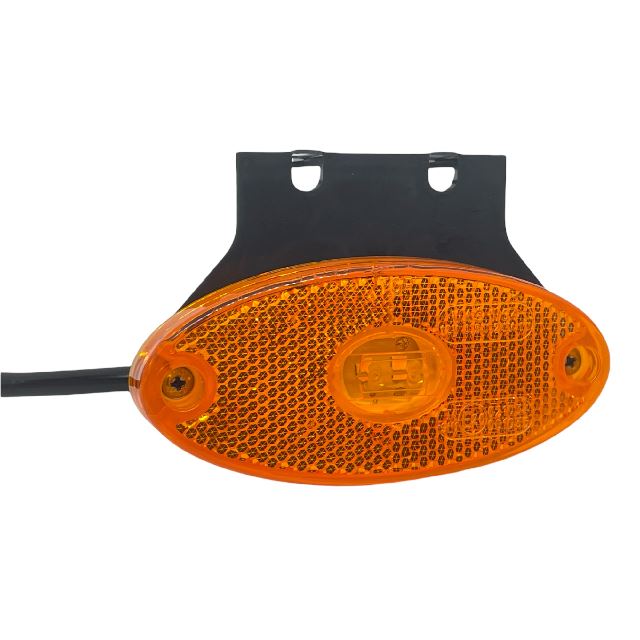 INGOMBRO ARANCIO LED OVALE
