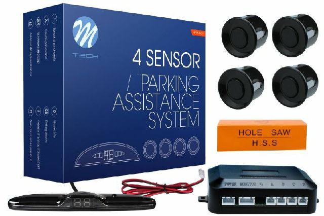 KIT SENSORI PARCHEGGIO C/DISPLAY POSTER.