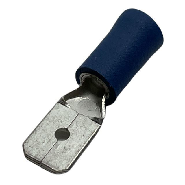 FASTON PREISOLATO BLU MASCHIO 6.3