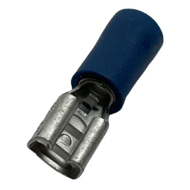 FASTON PREISOLATO BLU FEMMINA 4.8