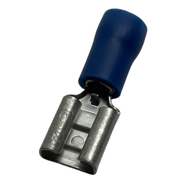 FASTON PREISOLATO BLU FEMMINA 6.3
