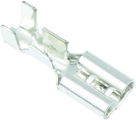 FASTON 6.3 FEMMINA ARGENTATO
