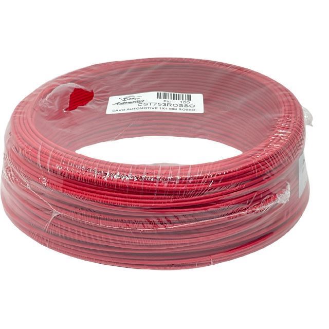 CAVO AUTOMOTIVE 1X1 MM ROSSO T3