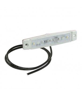 LUCE LATERALE 6 LED 12/24 BIANCO ASPOCK