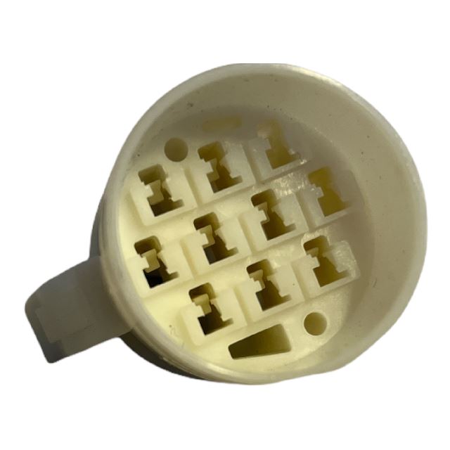 CONNETTORE 10VIE PM BIANCO