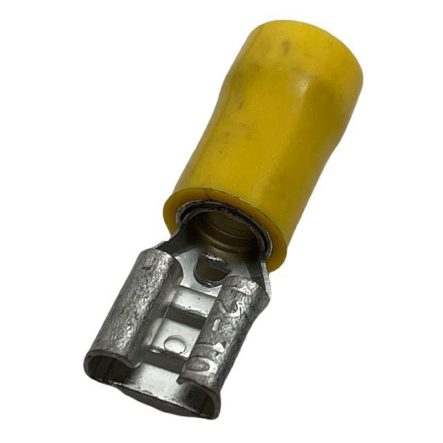FASTON PREISOLATO GIALLO FEMMINA 6.3