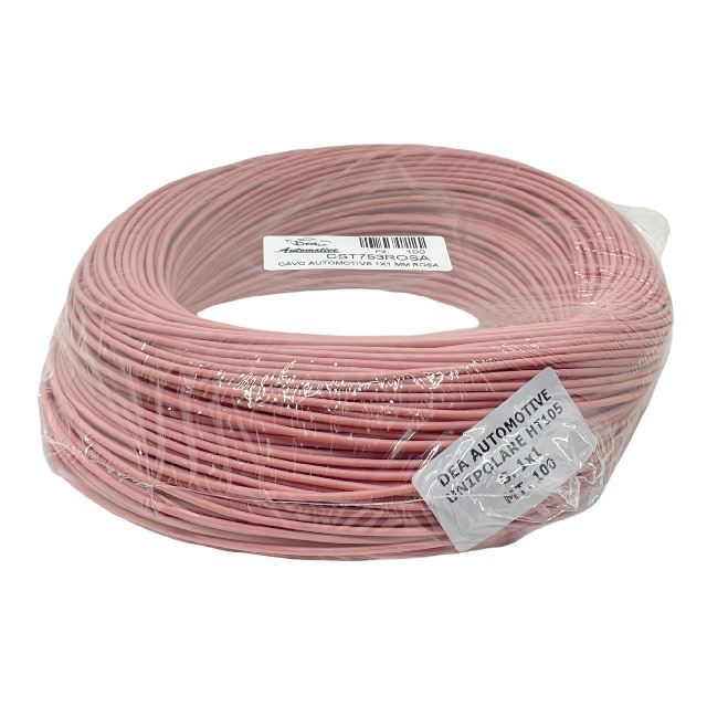 CAVO AUTOMOTIVE 1X1 MM ROSA T3