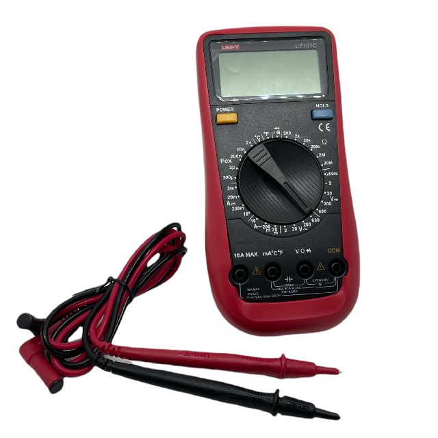 MULTIMETRO DIGITALE C/SONDA RANGE 600V