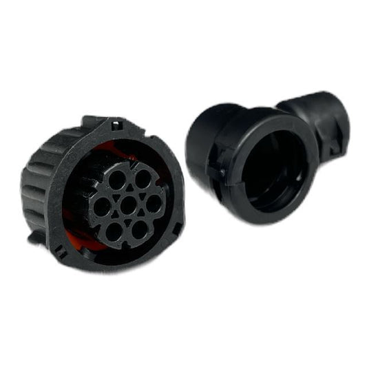 KIT CONNETTORE 7VIE PF CIRCOLARE (PZ.2) - Dea Automotive Srl