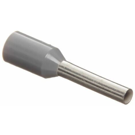 TUBETTO PREISOLATO 0,75X8 GRIGIO