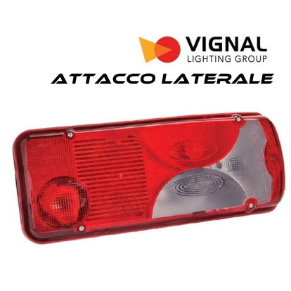 FANALE MOTRICE STRALIS FUME' C/TARGA SX