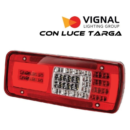 FANALE MOTRICE LC11 C/TARGA SX - Dea Automotive Srl