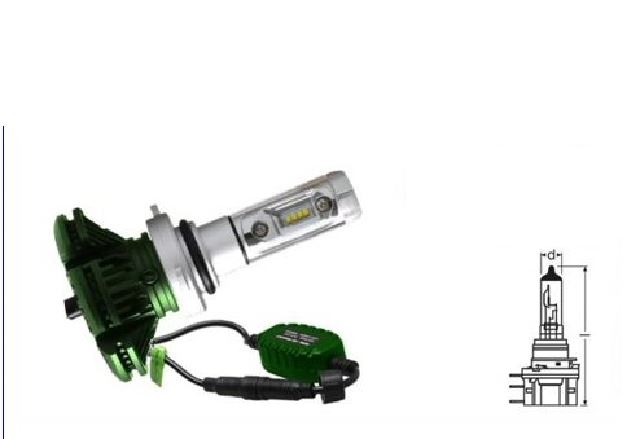 KIT LED H15 12-24V 12000LM