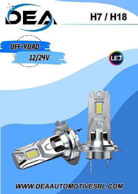 KIT LED H7-H18 12-24V