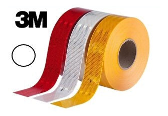NASTRO RIFLETTENTE RIGIDO BIANCO 3M 50MT - Dea Automotive Srl