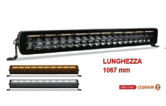 BARRA LED 400W CON POSIZ.LAMPEGG. 80LED - Dea Automotive Srl