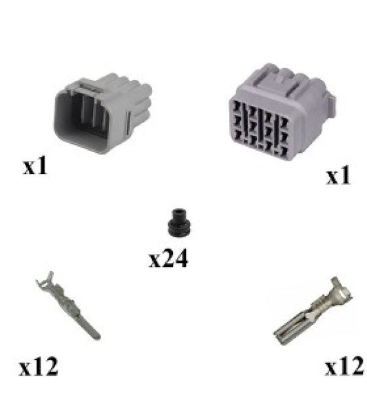 KIT CONNETTORE 12VIE PF-PM SUMITOMO - Dea Automotive Srl