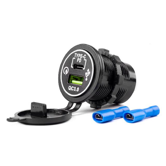 PRESA USB TYPE-C 12/24V - Dea Automotive Srl