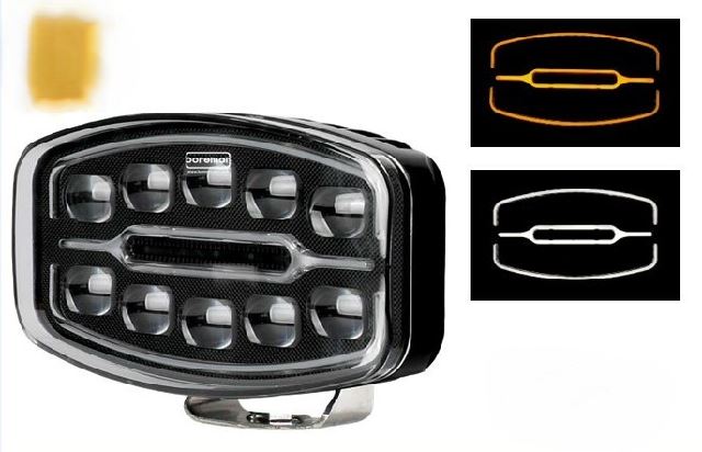 FARO LAVORO POLARIS OVALE A LED