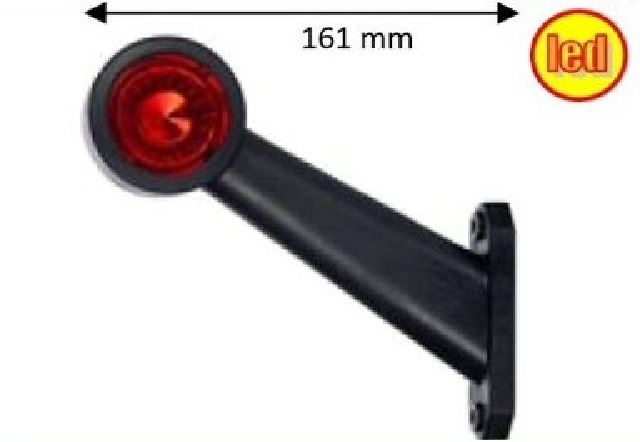 INGOMBRO DRITTO 161 MM SX 3 LED