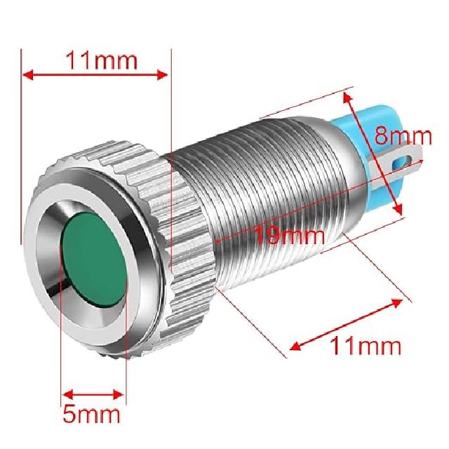SPIA LED 12/24V VERDE