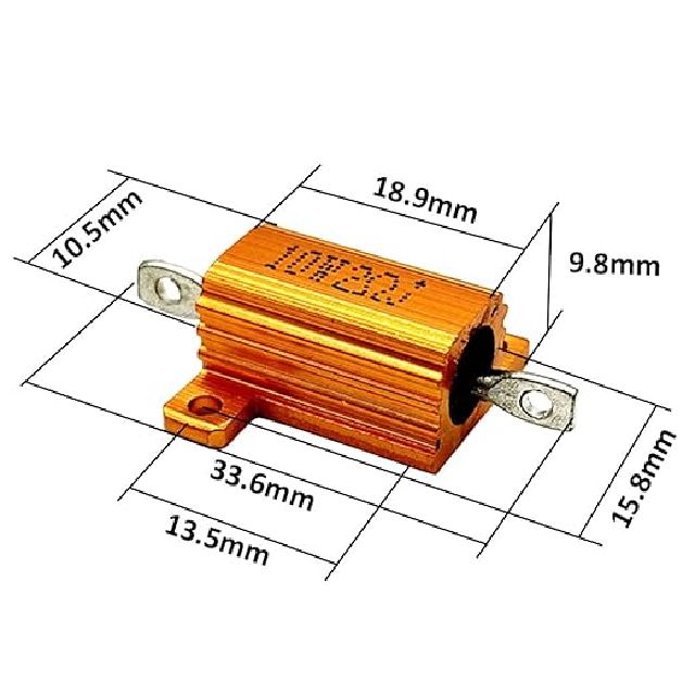 RESISTENZA 33OHM 10W