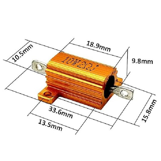 RESISTENZA 33OHM 10W - Dea Automotive Srl