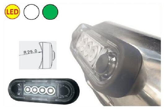 INGOMBRO 4 LED VERDE - Dea Automotive Srl