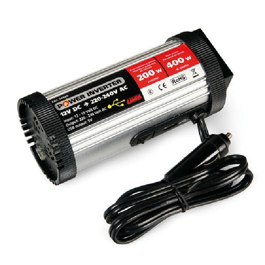 INVERTER 200W DA 12V A 220V - Dea Automotive Srl