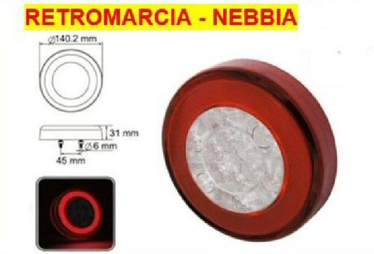FANALE TONDO LED RETROM/NEBBIA - Dea Automotive Srl
