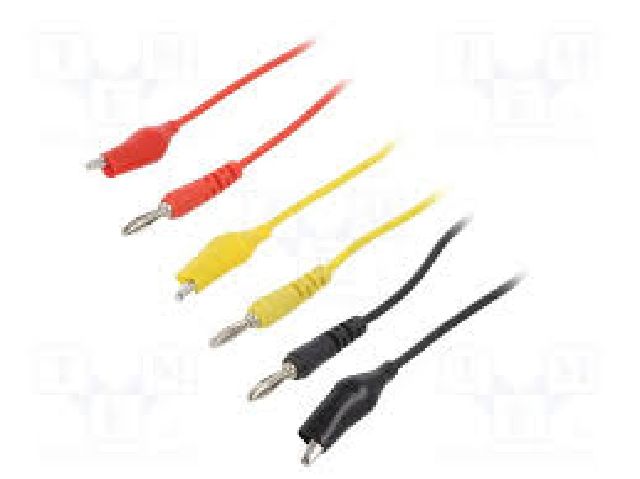 PROLUNGA MULTIMETRO CON PINZA G-R-N