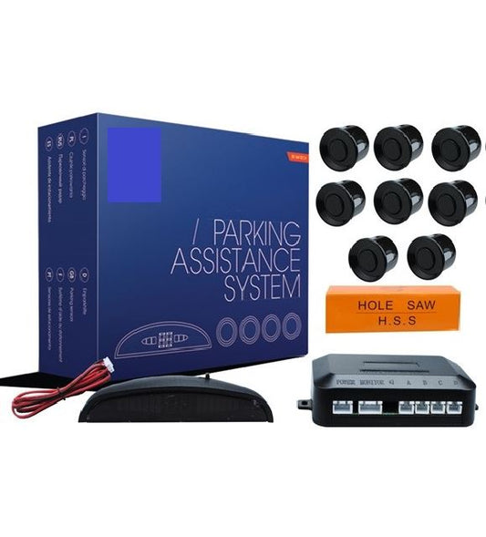 KIT 8 SENSORI PARCHEGGIO CON DISPLAY - Dea Automotive Srl