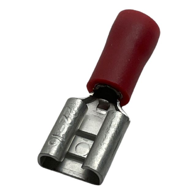 FASTON PREISOLATO ROSSO FEMMINA 6.3
