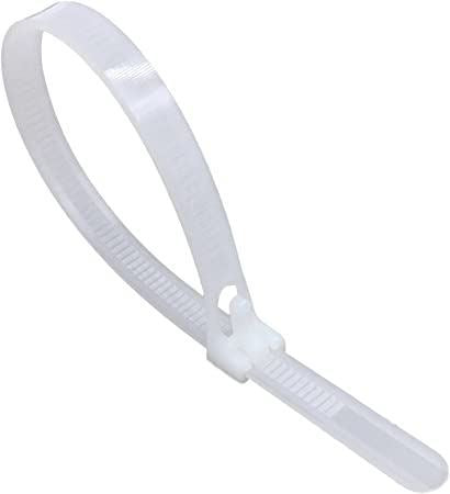 FASCETTA NYLON BIANCA 4.8X370