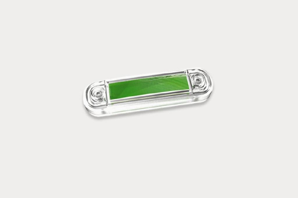 LUCE LATERALE 12LED 12/24V VERDE