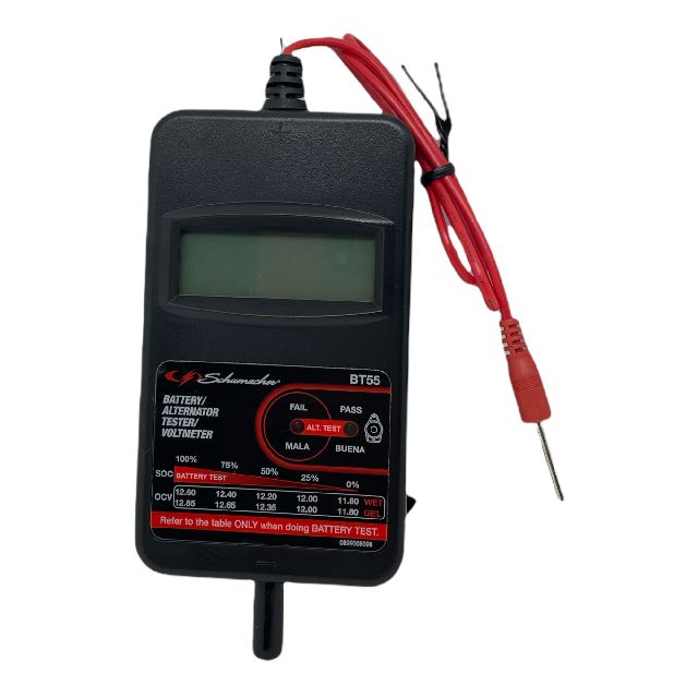 TESTER BATTERIA 12V CON PUNTALE