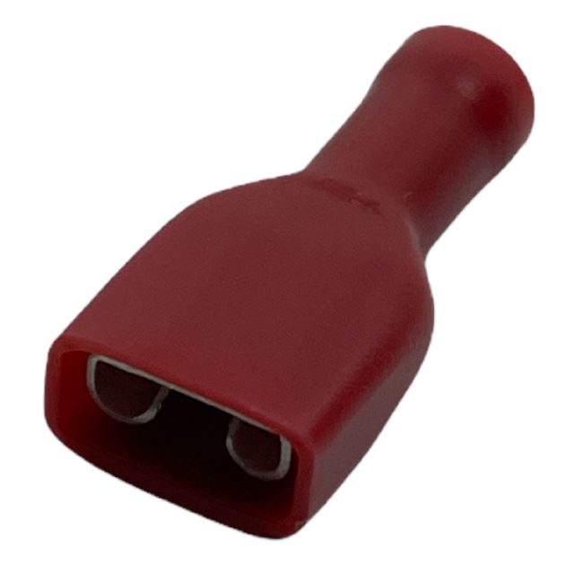 FASTON ISOLATO ROSSO FEMMINA 6.3