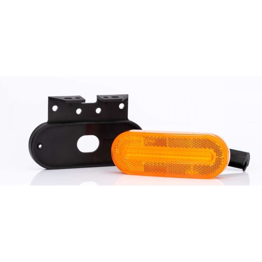 INGOMBRO ARANCIO LED ORIZZ. C/STAFFA